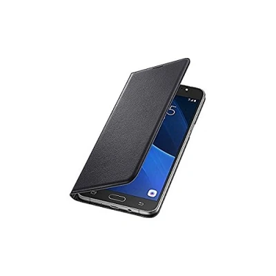 Abbildung von Samsung EF WJ710PB Flip Wallet Galaxy J7 (2016) schwarz