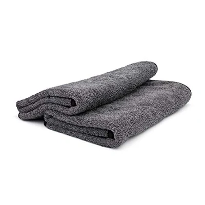 Abbildung von The Rag Company 2er Pack 50,8 cm x 61 Doppelte Twistress Mikrofaser Handtücher (70/30), 850 g/m², Twist Loop Gewebe