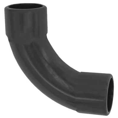 Abbildung von Bogen 90 Grad Klebe Fitting für PVC Rohr Außendurchmesser 50mm