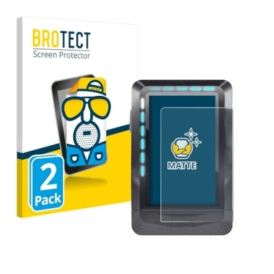 Abbildung von BROTECT Entspiegelungs Schutzfolie für Wahoo Elemnt GPS (2 Stück) Matte Displayschutz Folie, Anti Reflex, Fingerprint