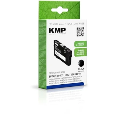 Abbildung von KMP Tintenpatrone passend für Epson 405 XL Black (C13T05H14010) 1656,4001 Workforce WF 7830DTWF 7835DTWF 7840DTWF, Pro 3820DW... etc.