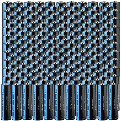 Abbildung von PEARL 200er Set Super Alkaline Batterien Typ AA/Mignon, 1,5 V