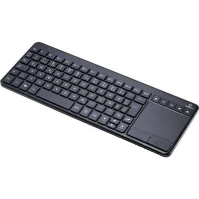 Abbildung von Renkforce MT 1006 Funk Tastatur, Touchpad Deutsch, QWERTZ Schwarz Inte Tastatur