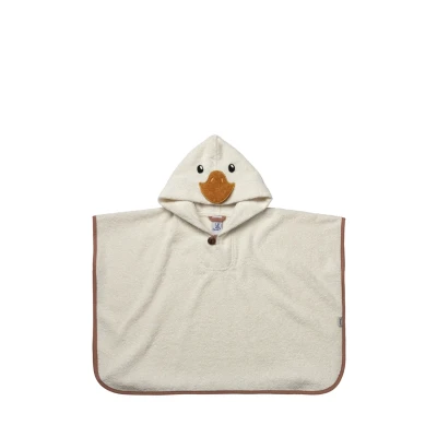 Abbildung von Sterntaler Poncho EDDA Badetuch für Kinder, Größe: One Size, Ecru