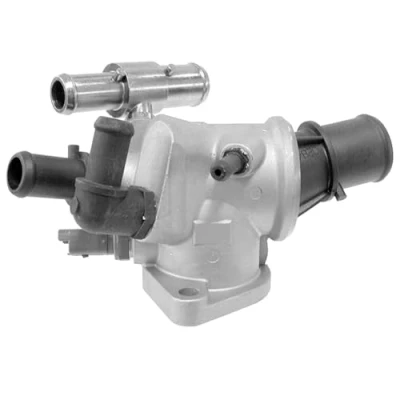 Abbildung von GATES TH21288G1 Kühlwasserthermostat 88 mit Dichtungen Gehäuse FIAT: Punto II Schrägheck, Doblo I Cargo, Kombi