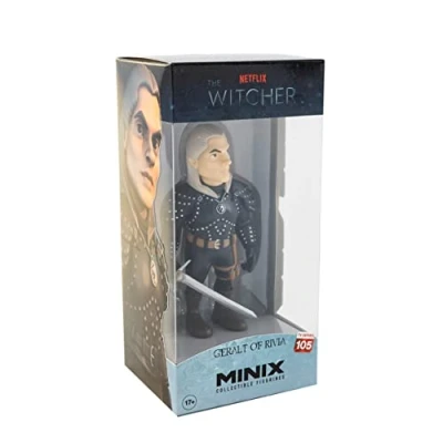 Abbildung von MINIX Collectible Figurines, Figur: The Witcher Geralt, 12 cm Sammelfigur, Ab 17+ Jahren, Deutsch