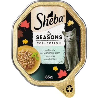 Abbildung von SHEBA Schale Nassfutter für Katzen Seasons Collection saisonale Vielfalt 2 x 11 85g