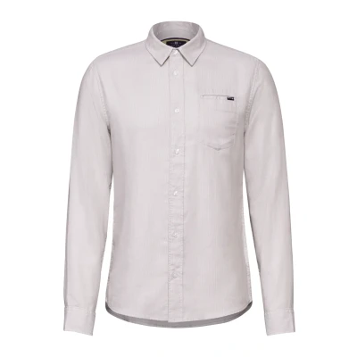 Abbildung von Street One MEN Struktur Hemd, Herren, Größe: XL, Beige