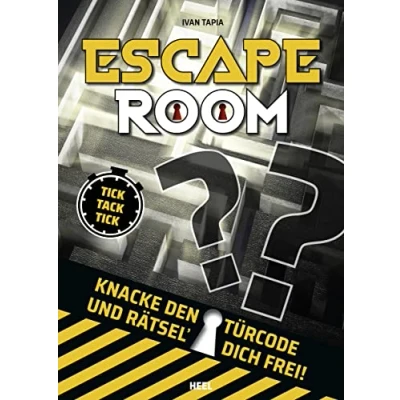 Abbildung von Escape Room: Knacke den Türcode und rätsel dich frei! Das ultimative Rätselbuch