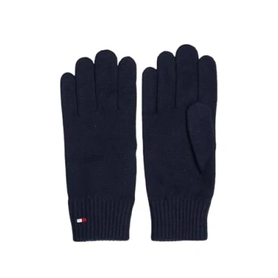 Abbildung von Tommy Hilfiger Essential FLAG Fingerhandschuh, Damen, Größe: One Size, Space