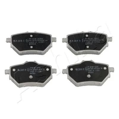 Abbildung von ASHIKA 51 00 0614 Bremsbelagsatz Hinterachse PEUGEOT: 308 SW 2, II Schrägheck, I SW, CITROËN: C4 Grand Picasso 2