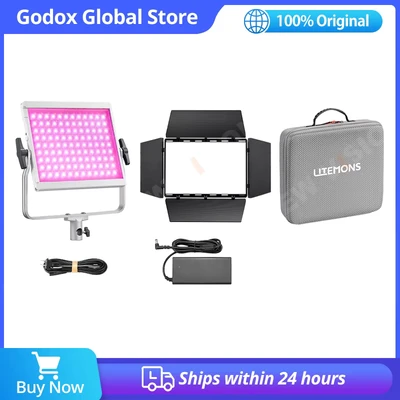 Abbildung von Godox LITEMONS LP400R/Bi LP600R/Bi LP1200R/Bi LED Lichtpanel, 2 Version verfügbar, hohe Helligkeit, Fotografie Fülllichtsteuerung