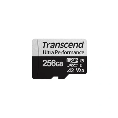 Abbildung von Transcend 256Go microSD mit Adapter UHS I, TS256GUSD340S