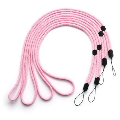 Abbildung von trage.band® langes verstellbares Trageband/Umhängeband, 4 St weiß rosa