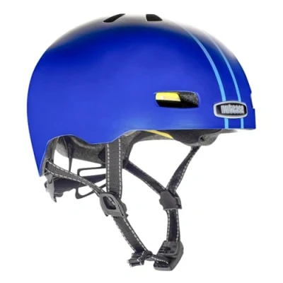 Abbildung von Nutcase Street Ocean Stripe Helm, Mehrfarbig, L