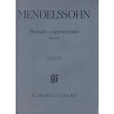 Abbildung von Rondo capriccioso op. 14: Instrumentation: Piano solo (G. Henle Urtext Ausgabe)