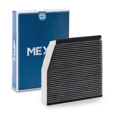Abbildung von MEYLE 012 320 0049 Innenraumfilter Aktivkohlefilter, Filtereinsatz, mit geruchsabsorbierender Wirkung 255 45 MERCEDES BENZ: A Klasse, GLA, B Klasse