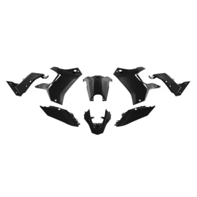 Abbildung von Kit Kunststoffverkleidungen kompatibel mit Yamaha Tenere 700 2019 2024 Rtech Set Racetech Schwarz