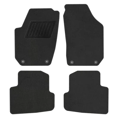 Abbildung von TEXER Textil Fußmatten passend für Skoda Fabia II Bj. 2007 2014 Comfort