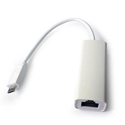 Abbildung von Gembird NIC MU2 01 Netzwerkkarte Ethernet 100 Mbit/s Netzwerkkarten (kabelgebunden, Micro USB, Ethernet, Mbit/s, weiß)