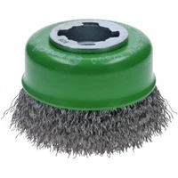 Abbildung von X LOCK Topfbürste Clean for Inox, Ø 75mm, gewellt