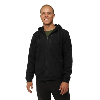 Abbildung von DANISH ENDURANCE Herren Fleece Jacke mit Kapuze 1 Pack Schwarz L