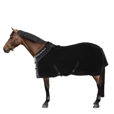 Abbildung von Back on Track Fleecedecke Supreme Schwarz 155/205