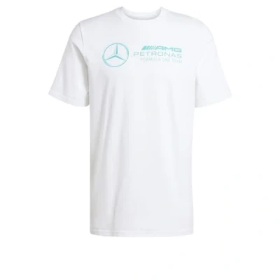 Abbildung von Adidas Herren Mercedes AMG Petronas Formula ONE Team DNA Graphic Tee Men, White/semi Mint Rush, XS