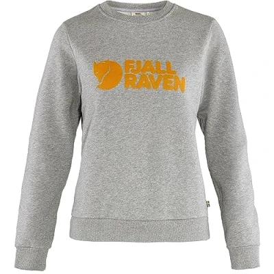 Abbildung von Fjallraven 84143 Logo Sweater W Sweatshirt Womens Grey Melange S