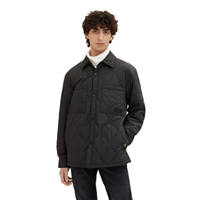 Abbildung von TOM TAILOR Denim Herren Jacke 1033883, 29999 Black, XXL