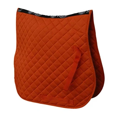 Abbildung von Rhinegold Satteldecke, Baumwolle, gesteppt, 0, Tangerine, Cob