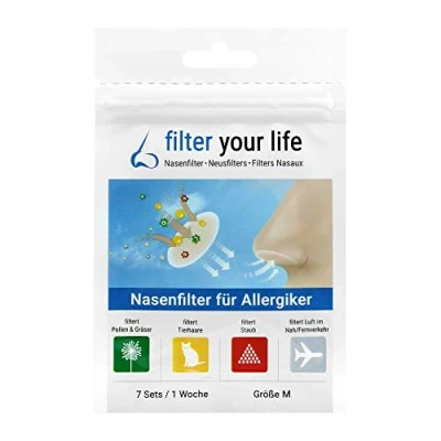 Abbildung von Filter YOUR LIFE Nasenfilter f.Allergike 7X2 St