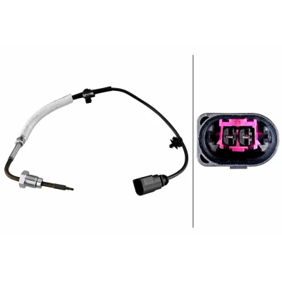 Abbildung von HELLA 6PT 010 376 901 Sensor, Abgastemperatur AUDI: A6 C7 Avant, Q5, Limousine