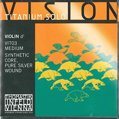 Abbildung von Thomastik VIT03 Saiten Violine Vision Titanium Solo D mittel
