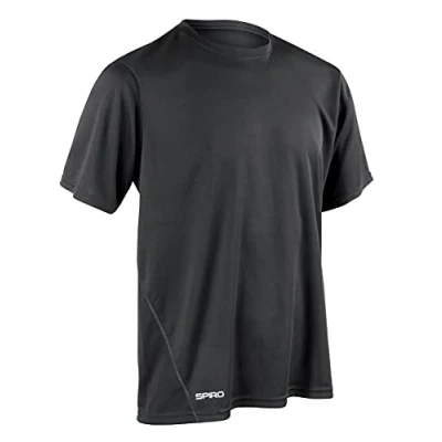 Abbildung von SPIRO Trainingsshirt Mens Quick Dry Sport T Shirt + Schnell trocknend