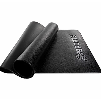 Abbildung von ScSPORTS® Bodenschutzmatte Bodenmatte Unterlegmatte für Fitnessgeräte