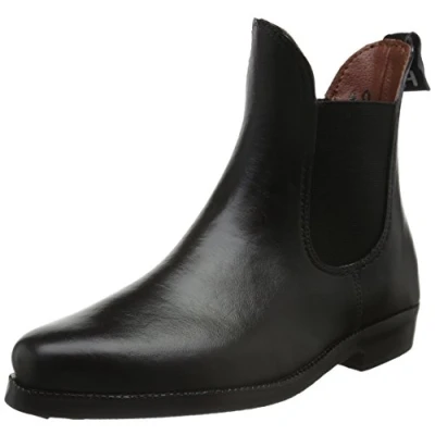Abbildung von HKM Jodhpurgummistiefel soft/weit Elastik Schwarz 32