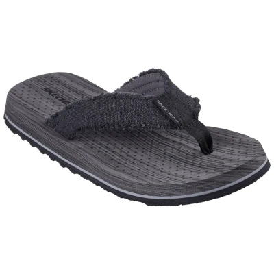 Abbildung von Skechers TANTRIC FRITZ Zehentrenner, Sommerschuh, Schlappen, Poolslides, Badeschuh, mit weichem Zehensteg