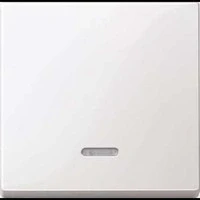 Abbildung von Schneider Electric Merten 436019 Wippe mit Kontrollfenster, polarweiß glänzend, System M