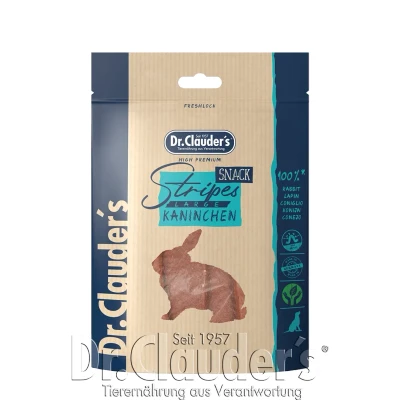 Abbildung von Dr.Clauder ́s Stripes Snack Kaninchen Large 80g