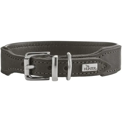 Abbildung von Halsband Malta XS S (37), steingrau/schwarz Steingrau 37