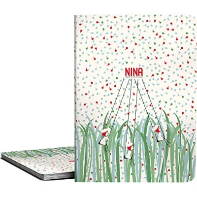 Abbildung von Grafoplas 1332416 Nina and Other Things Sichtbuch mit 30 Sichthüllen, DIN A4, Deckel aus Polypropylen, natur
