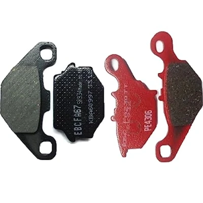 Abbildung von EBC Bremsbelagsatz für Kawasaki KMX125 B 1999 2003 MX125BBCB vorne + hinten