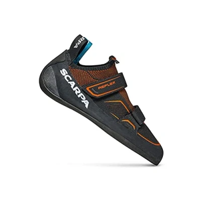 Abbildung von Scarpa Herren Reflex V Kletterschuhe, Black Gray FFX, 46.5 EU