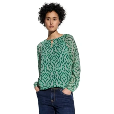 Abbildung von Street One Gemusterte Bluse, Damen, Größe: 36, Multicolour