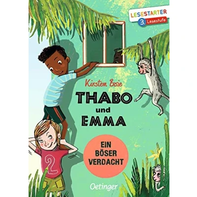 Abbildung von Thabo und Emma. Ein böser Verdacht: Lesestarter. 3. Lesestufe