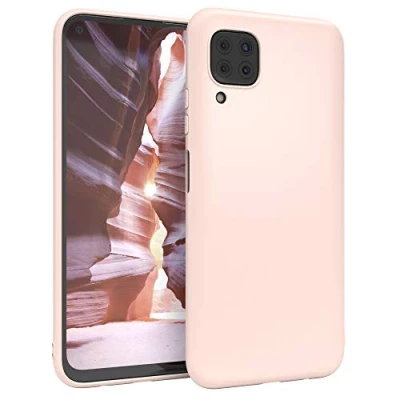 Abbildung von EAZY CASE Handyhülle Silikon mit Kameraschutz kompatibel Huawei P40 Lite/Nova 7i in Hellrosa, Rosa, Ultra dünn, Slimcover, Silikonhülle, Hülle, Softcase, Backcover