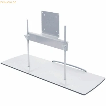 Abbildung von Dataflex 51.582 Tastatur und Mausablage, Metall, Silber, 59.6 x 23.0 0.6 cm