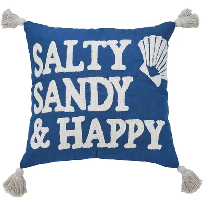Abbildung von done. Dekokissen &quot;CUSHION SEALIFE SALTY SANDY HAPPY&quot;