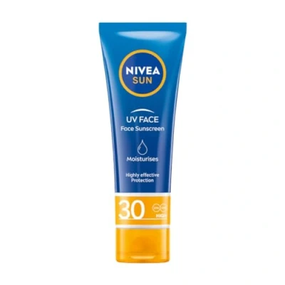 Abbildung von NIVEA SUN Leichte, feuchtigkeitsspendende Gesichts Sonnencreme mit hohem SPF30 Schutz, 50ml